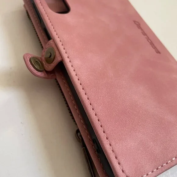 Pink Wallet Phone Case - Picture 1 of 10